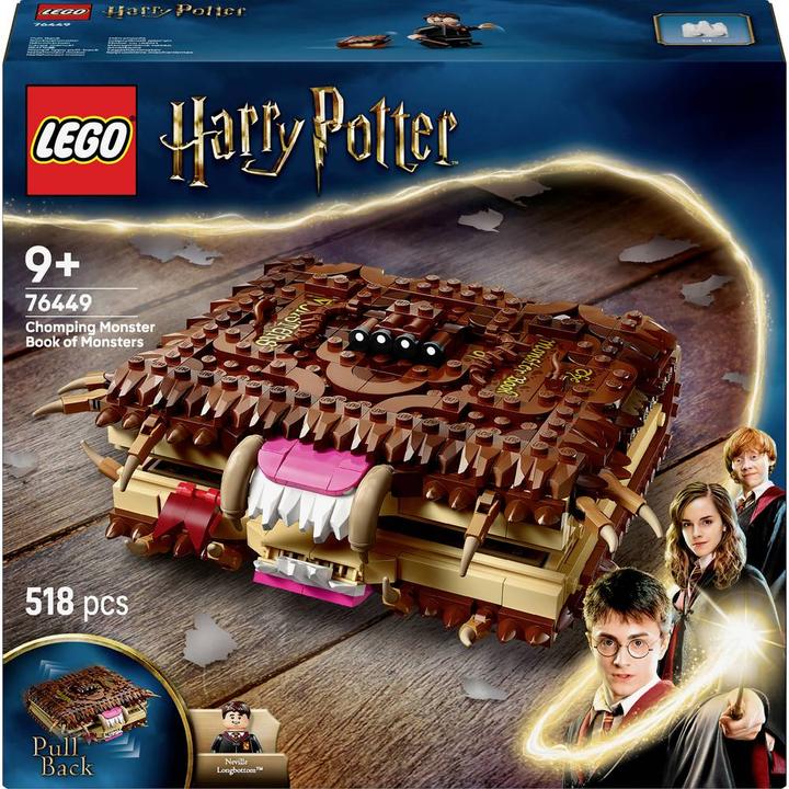Produktbild LEGO 76449 ® HARRY POTTER™ Beissendes Monsterbuch der Monster (76449, LEGO Harry Potter)