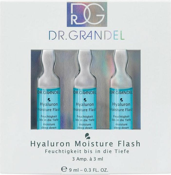 Actual product image Dr Grandel Professional Collection Hyaluron Moisture Flash (3 ml, 24h cream)