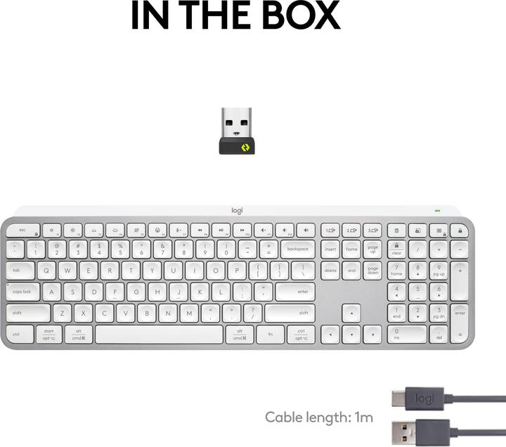 Produktbild Logitech MX Keys S (DE, Kabellos)