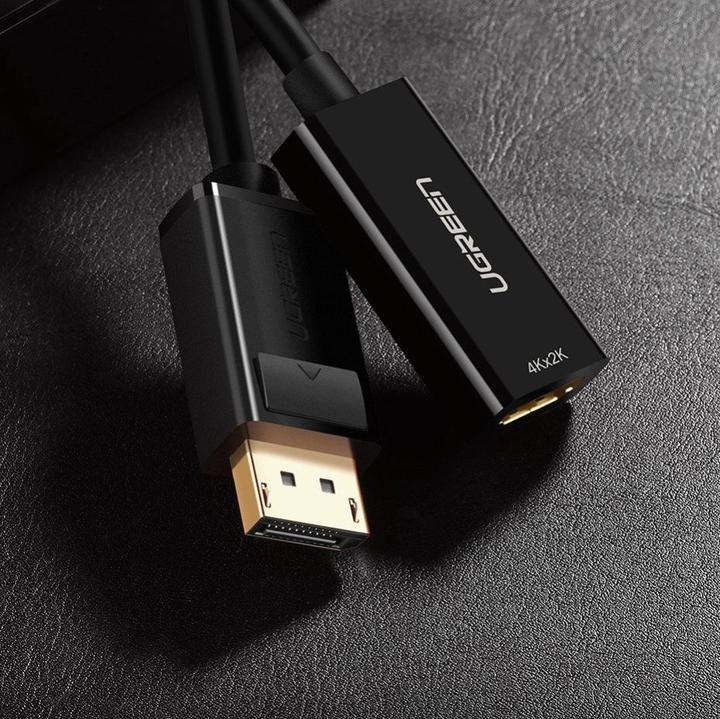 Image du produit Ugreen Adaptateur Display Port vers HDMI Convertisseur 1080P avec audio (25 cm)