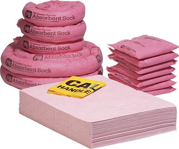 Actual product image Pig Refill pack for emergency bag, chemical version, absorbs 54.4 l/pack. (1 Piece)