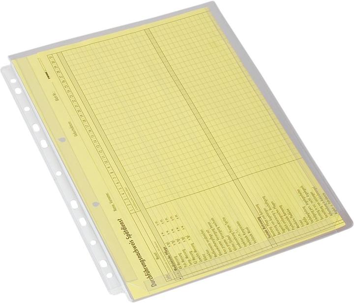 Actual product image Eichner 10 document cover transparent (A4, 10 x)