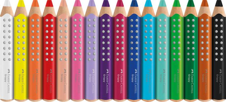 Image du produit Faber-Castell Farbstiftetui Grippy 16 Stück sortiert (Trié, 16 x)