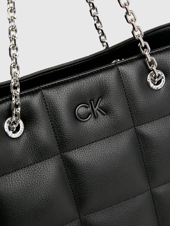 Immagine prodotto Calvin Klein Borsetta shopper da donna con catena quadrata a trapunta