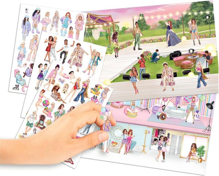 Actual product image Magni Sticker book TOPModel Stickerworld