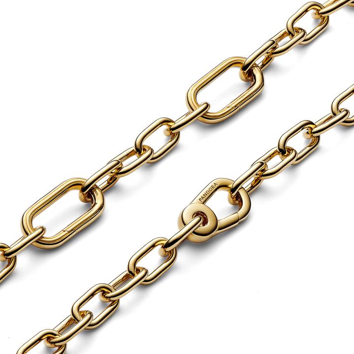 Actual product image Pandora Me Link Bracelet (20 cm, Metal, Gold plated)