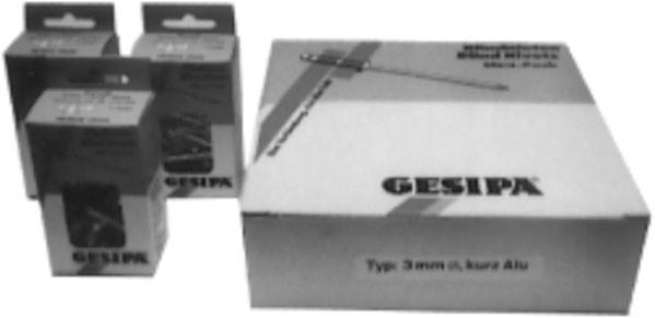 Produktbild Gesipa Blindniete Stahl/Stahl 3x6 mm Mini-Pack mit 100 Stück