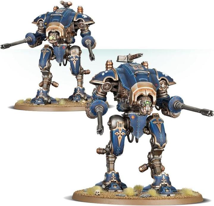 Actual product image Games Workshop Warhammer 40,000 - Imperial Knights Knight Armigers (Plastic)
