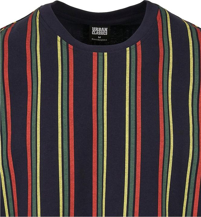 Immagine prodotto Urban Classics Maglietta stampata a righe retrò sovradimensionata (XL)
