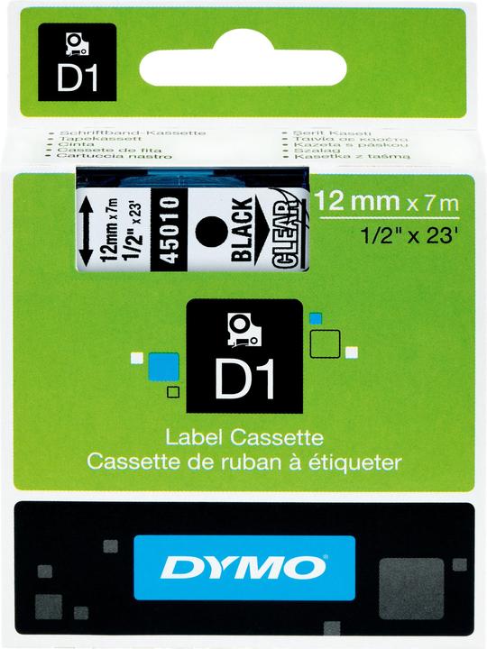 Produktbild Dymo S0720500 (1.20 cm, Schwarz)