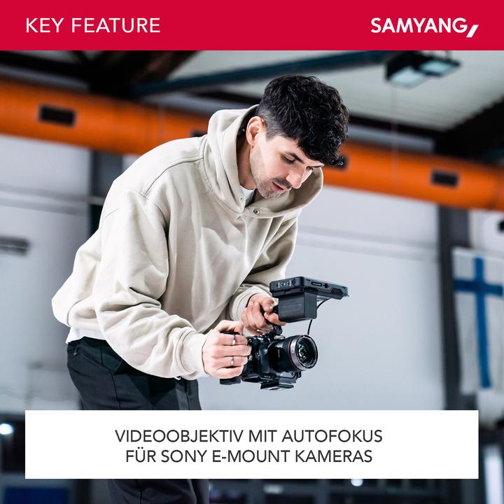 Actual product image Samyang V-AF 100mm T2.3, Sony E (Sony E, full size)
