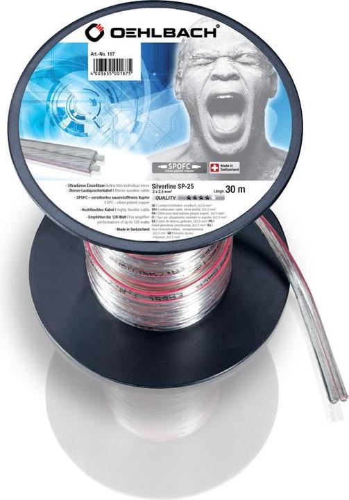 Actual product image Oehlbach Silverline SP25 (30 m, 2.50 mm²)