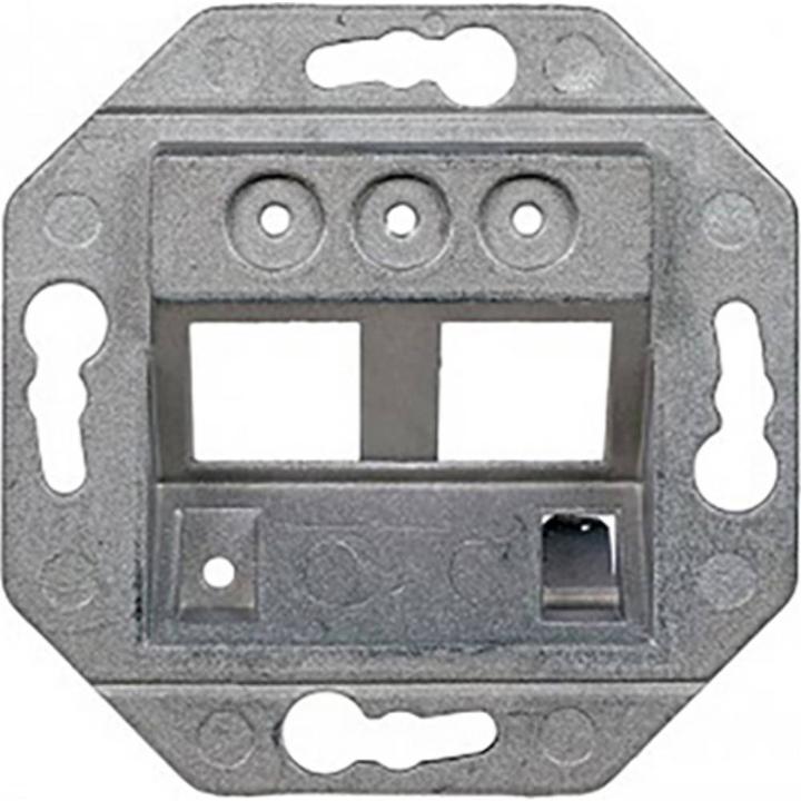 Actual product image Kathrein ESN 300 Combination network socket Cat.6A 500MHz 10Gbit RJ45 LAN TV/SAT F