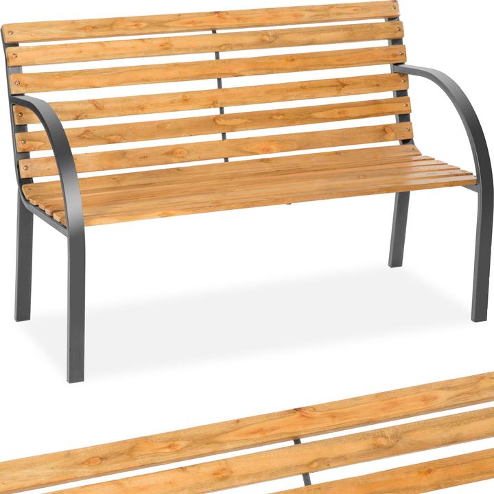 tectake Panchina da giardino Micha