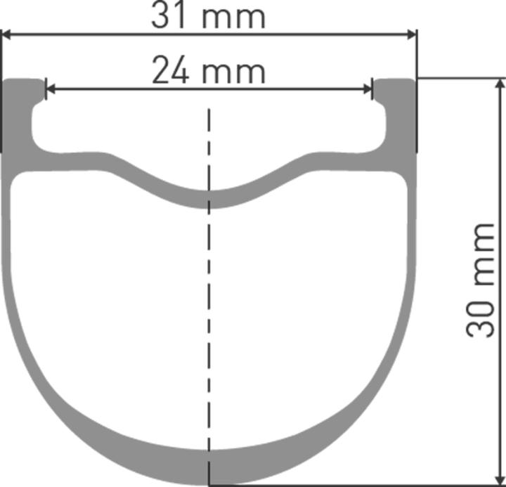 Produktbild DT Swiss GRC1100 Dicut 30 DB (Vorderrad, 27.5")