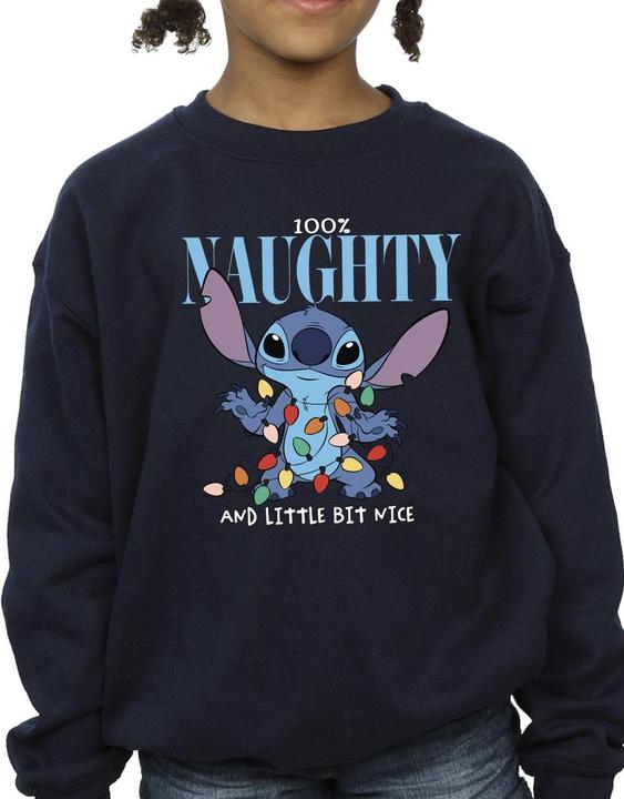 Immagine prodotto Disney Lilo & Stitch Naughty & Nice Felpa Ragazze (104)