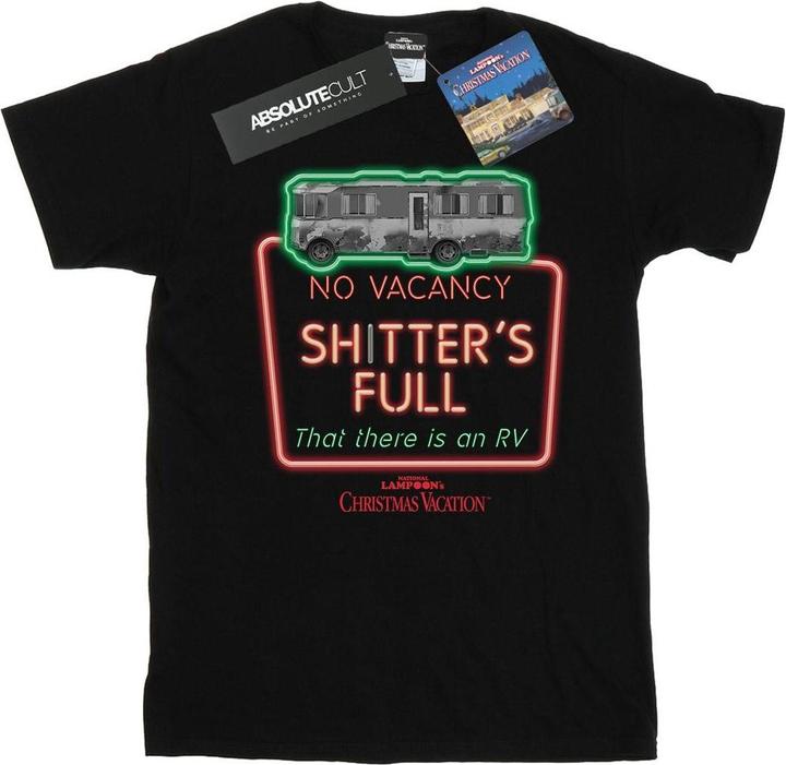 National Lampoon´s Vacation National Lampoon's Christmas Vacation Greyscale No Vacancy TShirt (3XL)