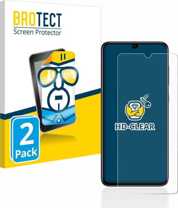 Produktbild BROTECT Schutzfolie Displayschutz Klar (2 Stück, Samsung Galaxy A70)