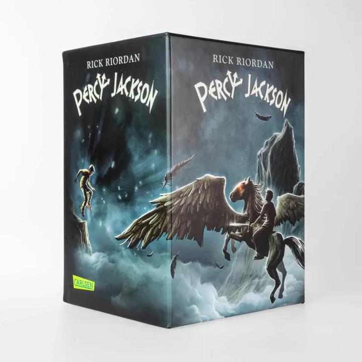 Immagine prodotto Percy Jackson: Percy-Jackson-Taschenbuchschuber (Tedesco, Rick Riordan., 2016)