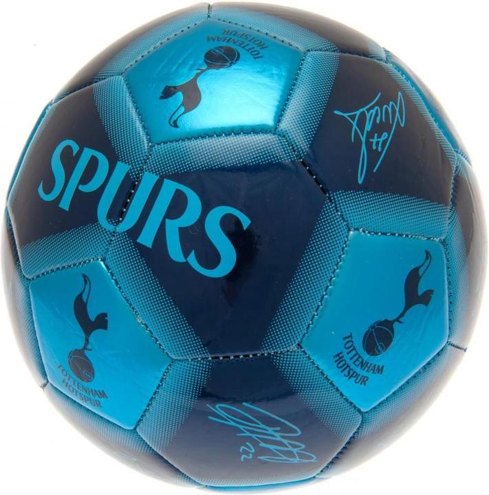 Tottenham Hotspur FC Spurs Metallic Fussball mit Unterschriften (5)