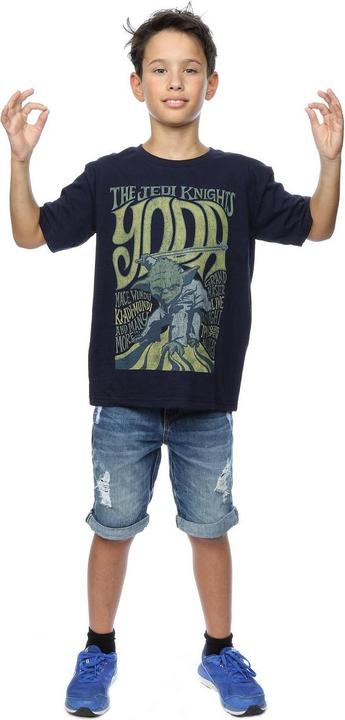 Immagine prodotto Star Wars Yoda Rock Poster Maglietta Ragazzi (140, 146)