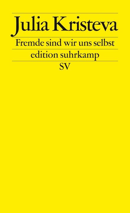 Immagine prodotto Fremde sind wir uns selbst (Tedesco, Julia Kristeva, 1990)