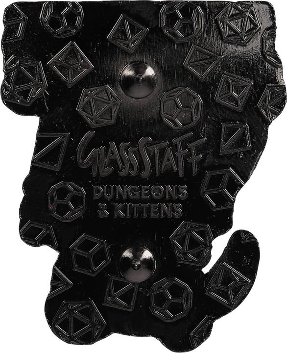 Produktbild Glass Staff Anstecker Dungeons und Kittens Mehrfarbig