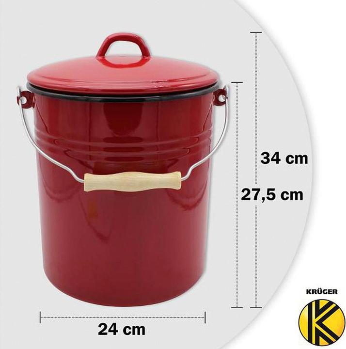 Immagine prodotto Krüger Cestino della spazzatura (10 l)