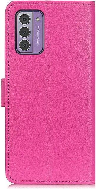 Actual product image MU Classic Litchi Leather Bookcover Series (Nokia G42)