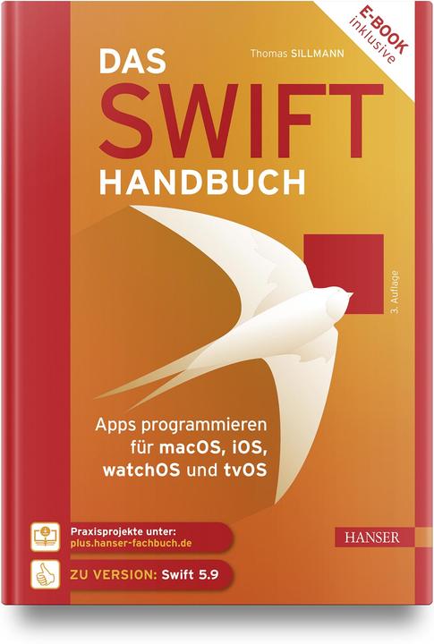 Produktbild Das Swift-Handbuch (Deutsch, Thomas Sillmann, 2023)