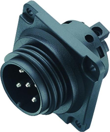 Actual product image Schubiger Series 693 13 pole RD30 power male panel mount
