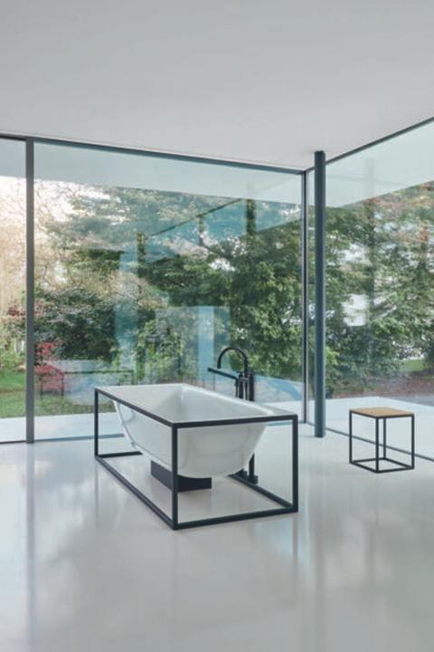Produktbild Bette Lux Shape Rechteck-Badewanne freistehend 190x90x45cm, 2 Rückenschrägen, 3453- (234 l, 90 cm, 190 cm)