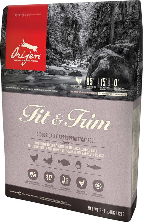 Produktbild Orijen Katzenfutter (Adult, 1 Stk., 5400 g)