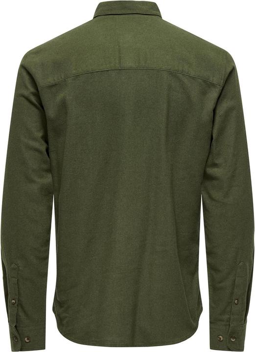 Produktbild Only & Sons Einfarbiges Langarmhemd (XS)