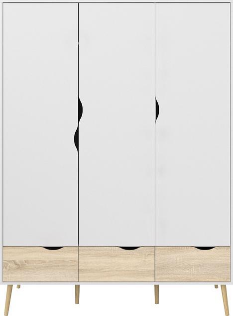 Produktbild Ebuy24 Kleiderschrank Napoli (200 x 147 x 58 cm)