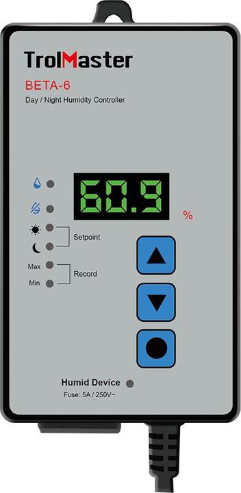 Actual product image Trolmaster Digital day / night hygrostat (Beta-6)