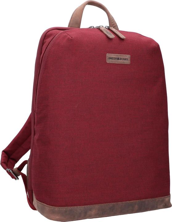 Immagine prodotto Greenburry Zaino Derby in PET riciclato con scomparto per laptop da 43 cm (17 l)