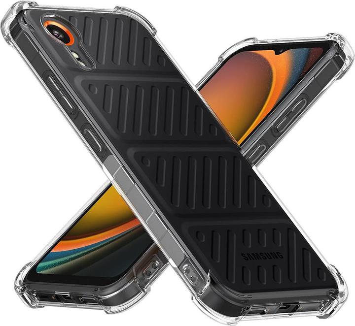 Techsuit - Shockproof Clear Silicone - Samsung Galaxy Xcover7 - Clear (Samsung Galaxy XCover7 Pro)