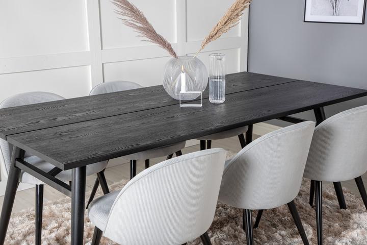 Produktbild Ebuy24 Essgruppe Sleek (7-teilig) (195 x 95 x 75 cm)