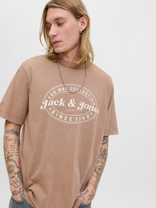 Image du produit Jack & Jones Jjedover Print Tee Ss Crew Neck (S)