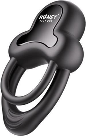 Produktbild Honey Play Box Anello Vibrating Double Cock Ring Black