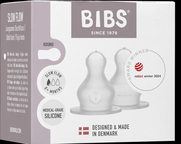 Immagine prodotto Bibs Bottiglia di aspirazione in silicone a flusso lento 2 pezzi