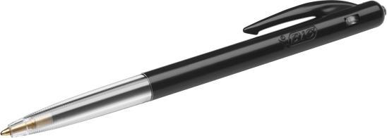 Produktbild Bic Kuglepen Clic sort Fine M10 51630 - (50 stk.) (Schwarz, 50 x)