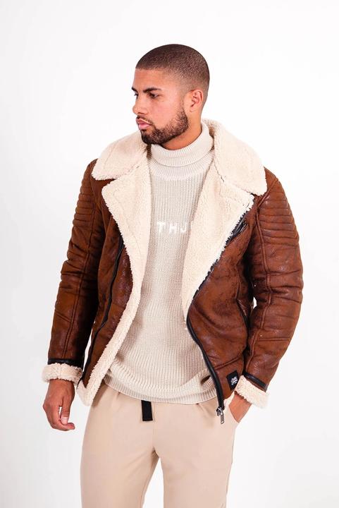 Produktbild Sixth June sherpa lederjacke (M)