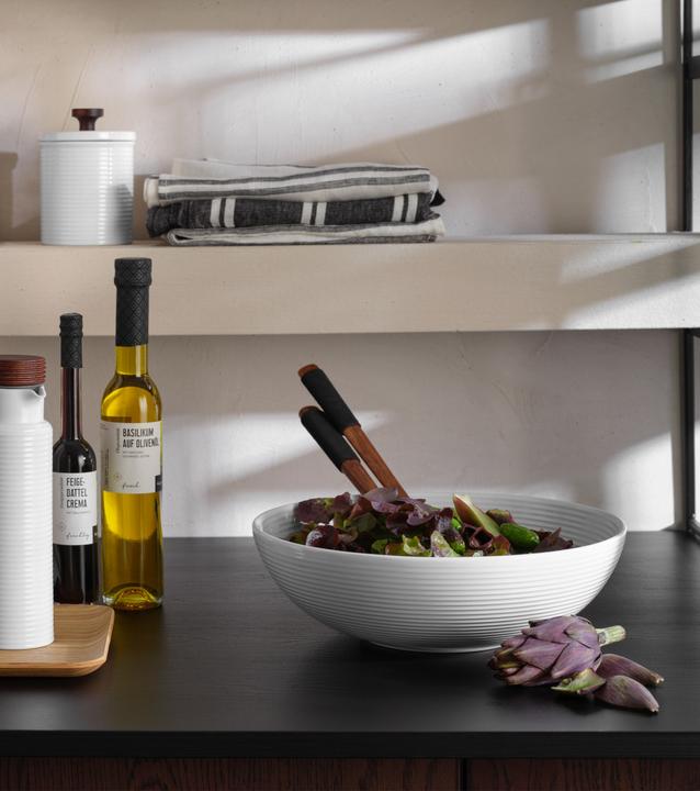 Produktbild ASA Selection kitchen'art Essig- und Ölflasche weiss 22 cm (400 ml)