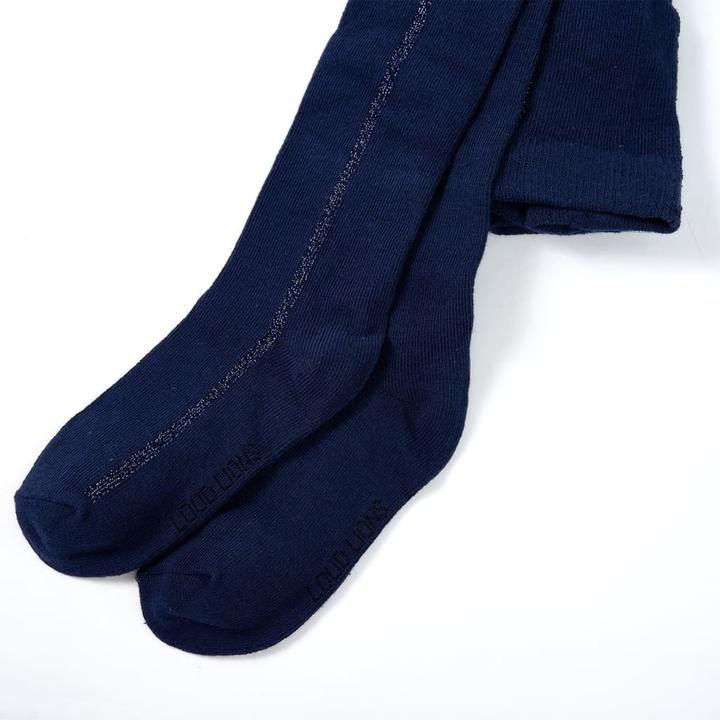 Actual product image VidaXL Children's tights navy blue 116,colour: navy blue,material: navy blue (116)
