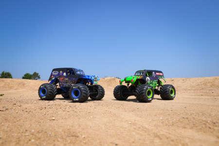 Image du produit Losi M.TRUCK GRAVE DIGGER RTR 4WD 1:18 EP (RTR Prêt à fonctionner)