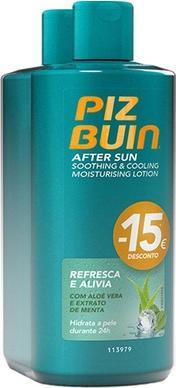 Actual product image Piz Buin After Sun Soothing And Refreshing Lotion 2x200ml (200 ml, After Sun Lotion)