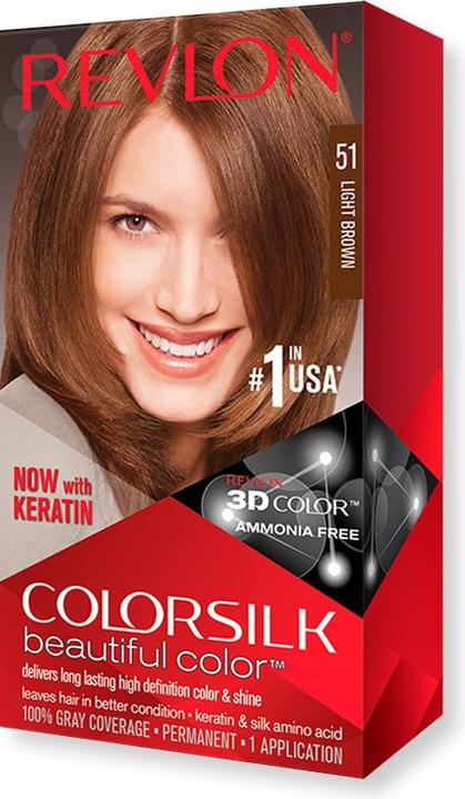 Image du produit Revlon Professional COLORSILK encre #51-castaño claro (51)