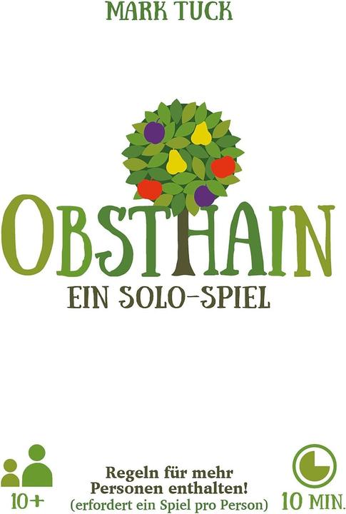 Produktbild Board Game Circus BGC19557 - Obsthain, Brettspiel, für 1 Spieler, ab 10 Jahren (DE-Ausgabe) (Deutsch)